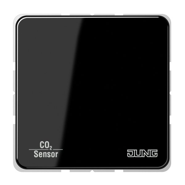 Jung CO2CD2178SW KNX CO2-Sensor Duroplast Serie CD schwarz