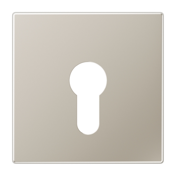 Jung ES2925 Abdeckung für Schlüsselschalter ohne Demontageschutz Serie LS Edelstahl