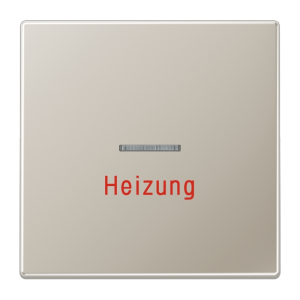 Jung ES2990H Wippe 1-fach mit Lichtleiter Heizung Serie LS Edelstahl