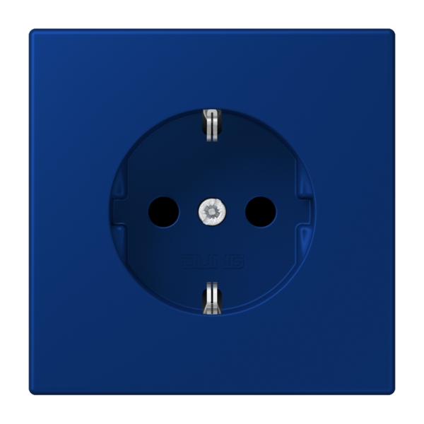 Jung LC1521261 SCHUKO Steckdose 16A 250V Schraubklemmen Serie LS bleu outremer foncé