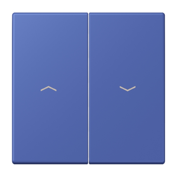 Jung LC995P206 Wippe 2-fach mit Pfeilsymbolen Serie LS bleu outremer 31