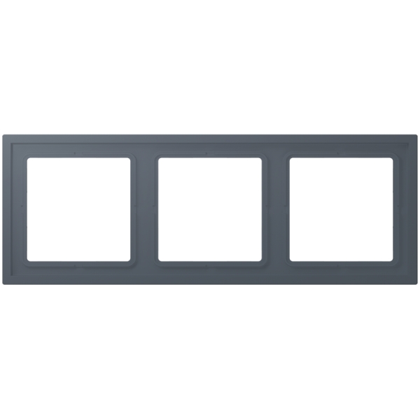 Jung LCZ983BF262 Rahmen 3-fach LS ZERO gris fonce 59