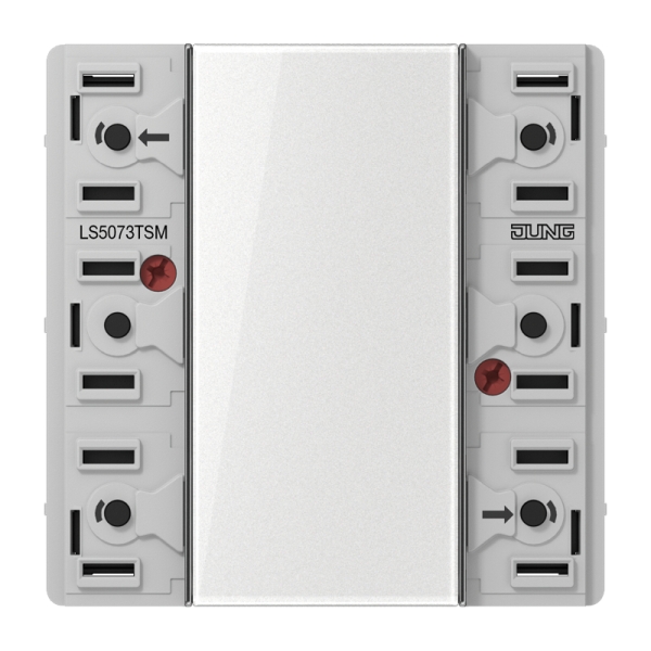 Jung LS5073TSM KNX Tastsensor-Modul Standard Standard 3-fach F50 Serie LS