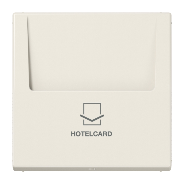 Jung LS590CARD Hotelcard-Schalter (ohne Taster-Einsatz) Hotelcard Serie LS cremeweiß