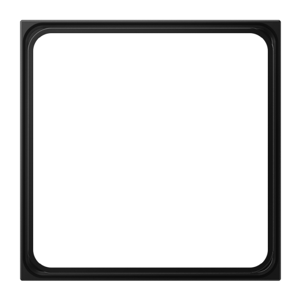 Jung LS981ZSWM Zwischenrahmen CD Serie LS graphitschwarz matt
