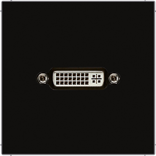Jung MALS1193SW Multimedia-Anschlusssystem DVI Serie LS schwarz
