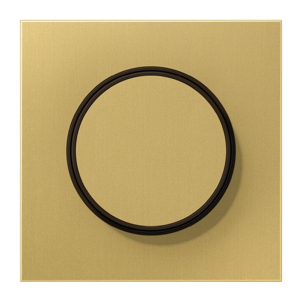 Jung ME1740C Abdeckung für Drehdimmer Messing Serie LS Messing classic