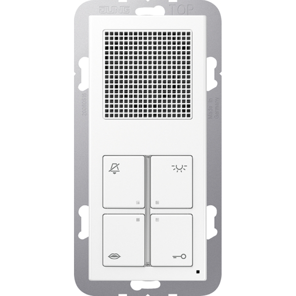 Jung SI4ADWW Audio-Innenstation Design Standard Serie AS/A alpinweiß