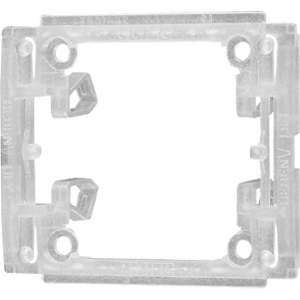 Jung SL90HP Halteplatte 1-fach Serie SL transparent