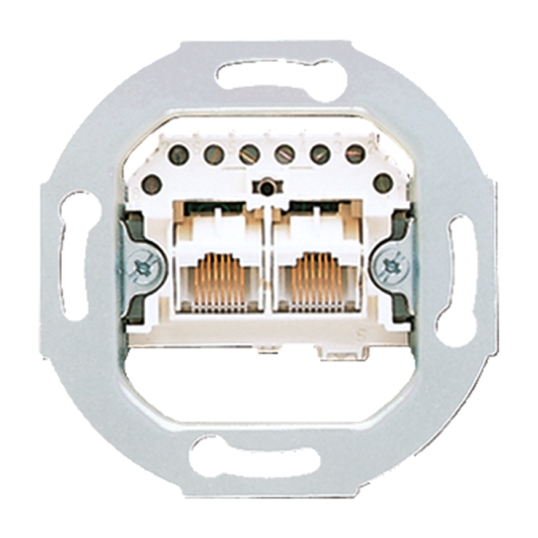 Jung UAE2X8UPO IAE/UAE-Anschlussdose für 2 Terminals (parallel)