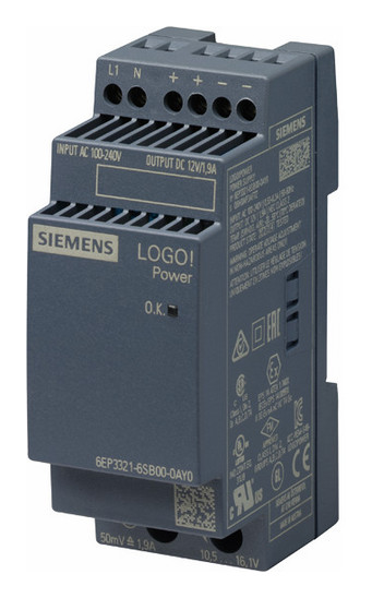 Siemens 6EP3321-6SB00-0AY0 LOGO!POWER 12V/1,9A