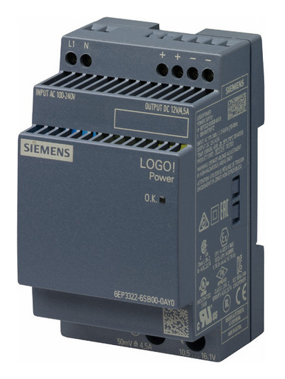 Siemens 6EP3322-6SB00-0AY0 LOGO!POWER 12V/4,5A