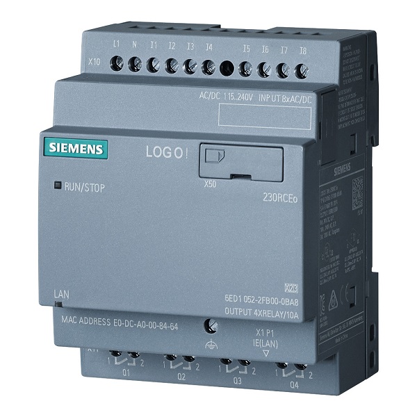 Siemens 6ED1052-2FB08-0BA1 LOGO! Logikmodul 8DE/4DA