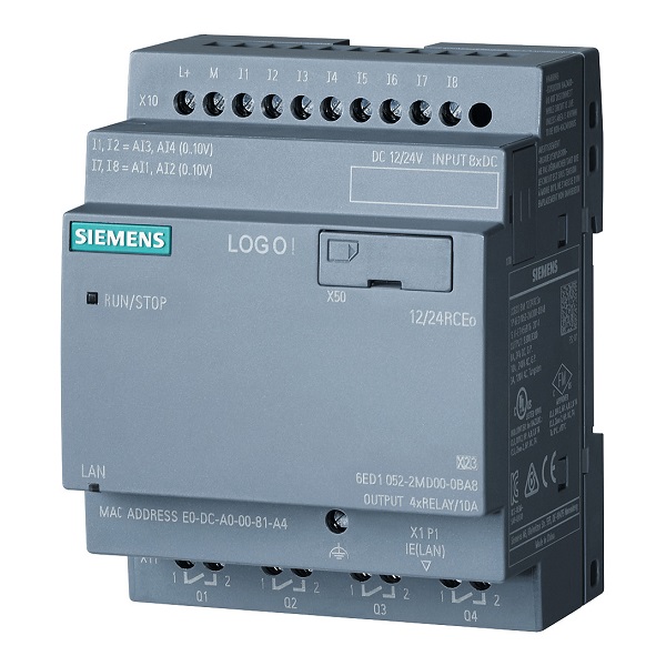 Siemens 6ED1052-2MD08-0BA1 LOGO! Logikmodul 8DE(4AE)/4DA