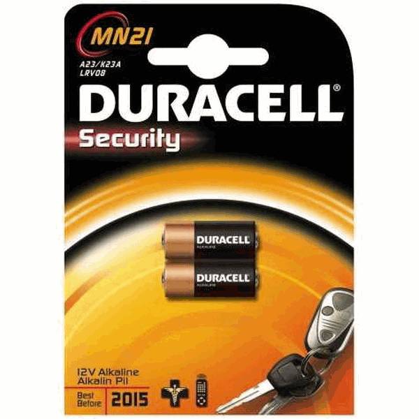 Duracell Security-Alkaline-Batterie 12V MN21 2 Stück