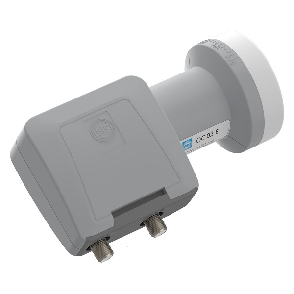 Wisi OC02E Universal Twin-LNB 40mm