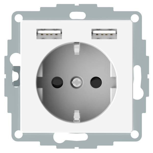 USB-Anschluss an Schuko-Steckdose: Mehr Komfort garantiert
