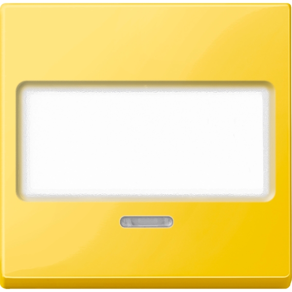 Merten MEG3370-0307 Wippe mit Schriftfeld und Kontrollfenster gelb System M