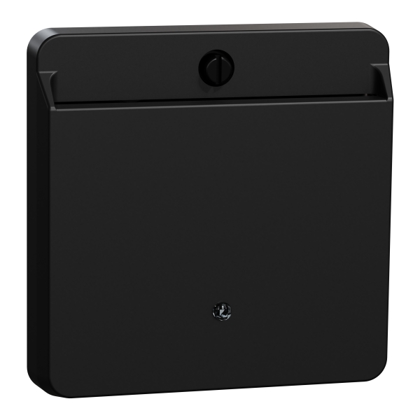Merten MEG3854-0403 Card-Schalter mit Schriftfeld schwarz matt System M