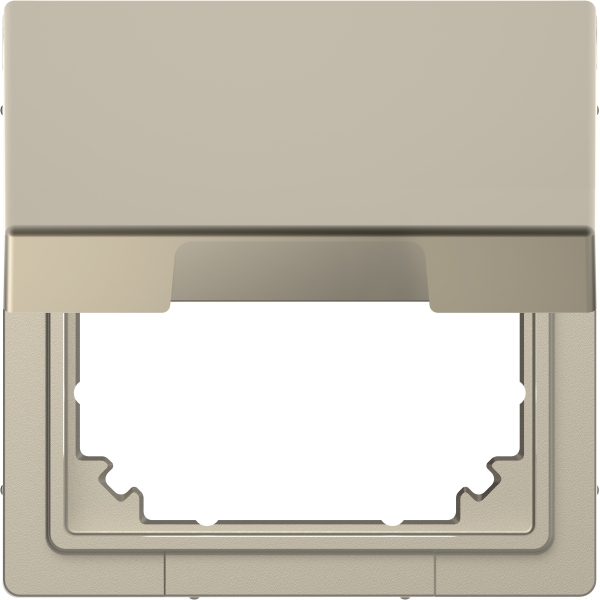 Merten MEG4081-6033 Adapter mit Klappdeckel für Einsätze nach DIN 49075 Sahara System Design
