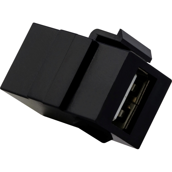 Merten MEG4581-0001 USB-Keystone USB A schwarz