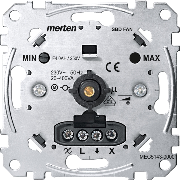 Merten MEG5143-0000 Drehzahlsteller-Einsatz 20-400VA