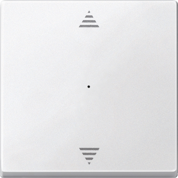 Merten MEG5215-0419 Wippe für Taster-Modul 1-fach (Pfeile Auf/Ab) polarweiß System M