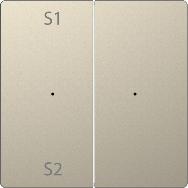 Merten MEG5226-6033 Wippen für Taster-Modul 2-fach (Szene1/2 blank) Sahara System Design