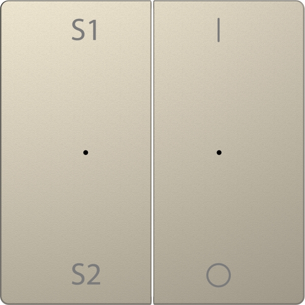 Merten MEG5228-6033 Wippen für Taster-Modul 2-fach (Szene1/2 1/0) Sahara System Design