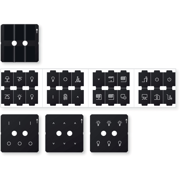 Merten MEG6270-0010 Folienset für KNX Tastsensor Pro System M