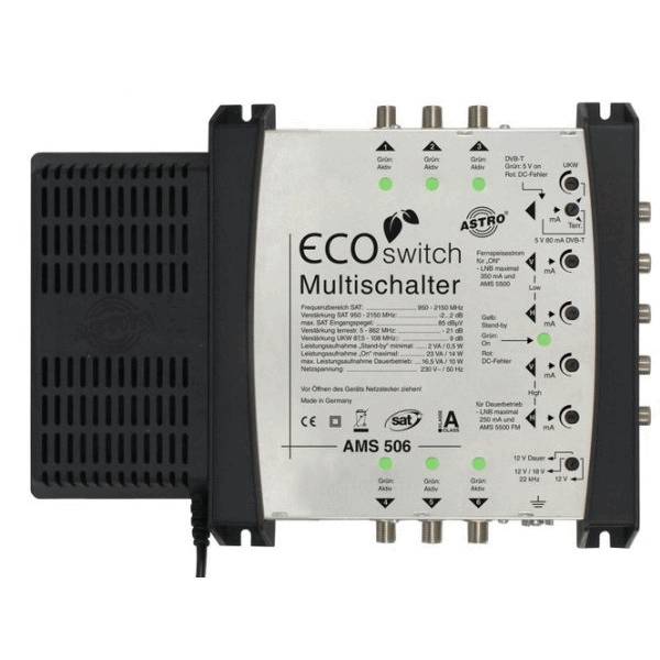 Astro AMS506 Multischalter 5/6 6 Teilnehmer Ecoswitch