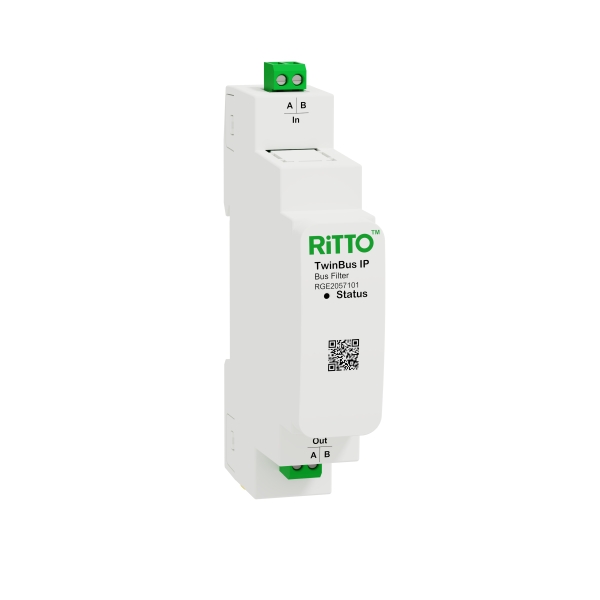 Ritto RGE2057101 Busfilter TwinBus IP weiß