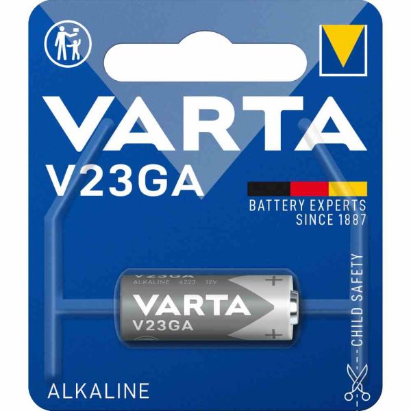 Varta V23GA Electronic Batterie Alkali-Mangan 12V 52mAh 1 Stück