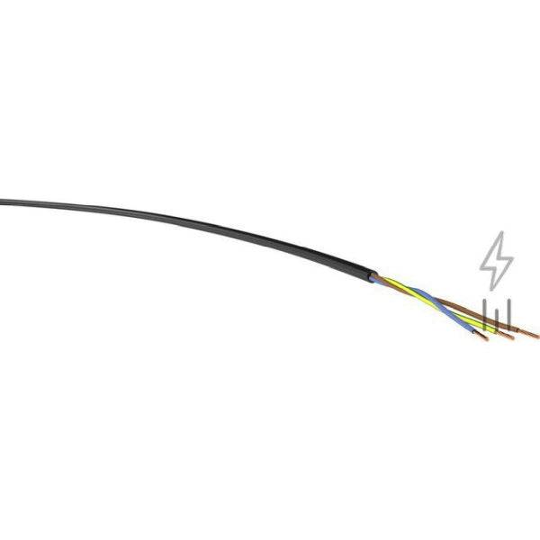 PVC-Schlauchleitung H05VV-F 5G1 schwarz 50 Meter