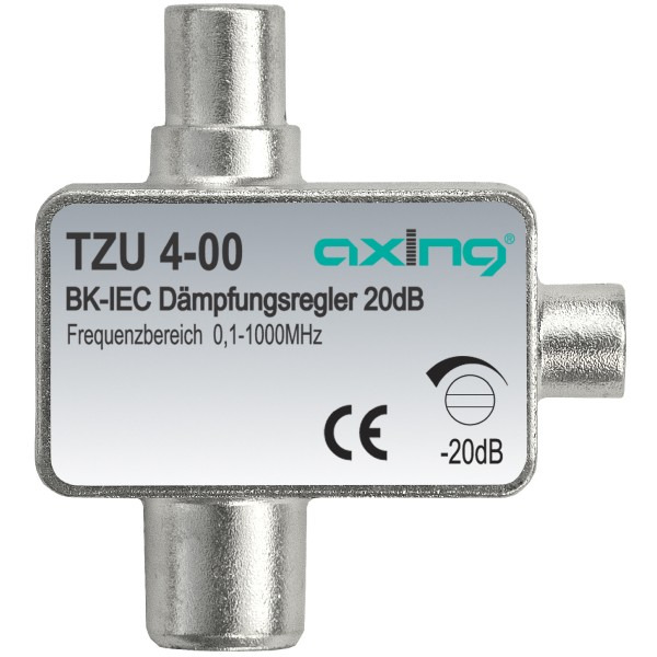 Axing TZU 4-00 CATV-Dämpfungsregler IEC