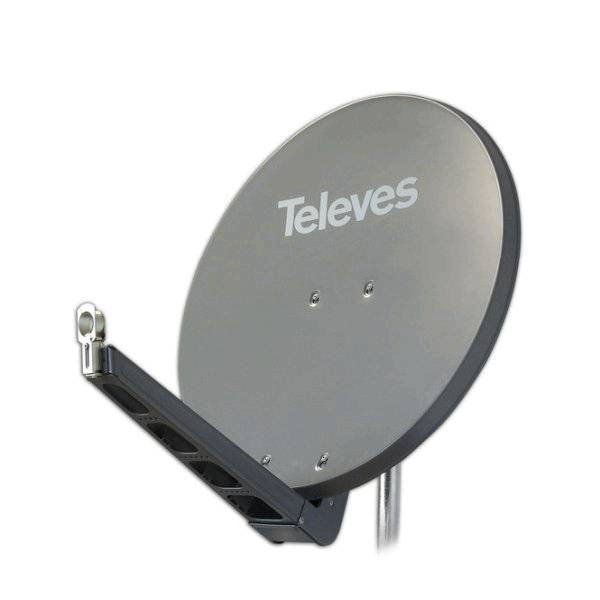 Televes S75QSD-G QSD-Line Offset Reflektor 75x85cm Graphit