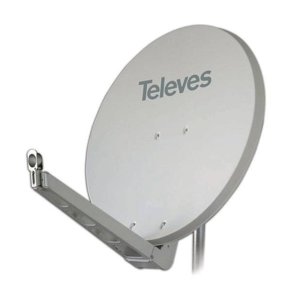 Televes S75QSD-W QSD-Line Offset Reflektor 75x85cm Weiß