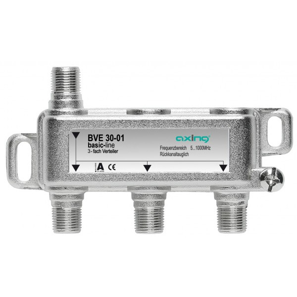 Axing BVE 30-01 3-fach Verteiler 5...1006 MHz