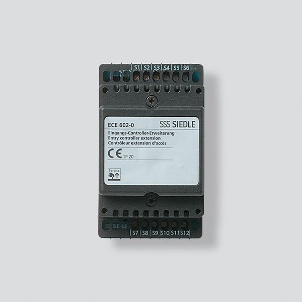 Siedle ECE602-0 Eingangs-Controller Erweiterung Schwarz 200015970-00