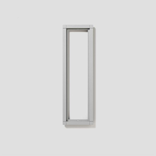 Siedle KR611-4/1-0SM Kombirahmen Silber-Metallic 200016855-02