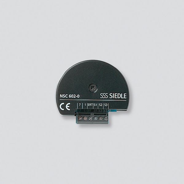 Siedle NSC602-0 Nebensignal-Controller Schwarz 200017260-00