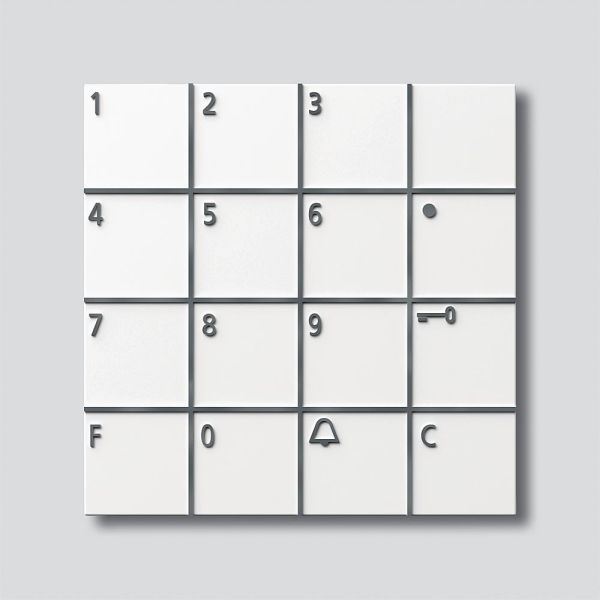 Siedle COM611-02W Codeschloss-Modul Weiß 200036516-00