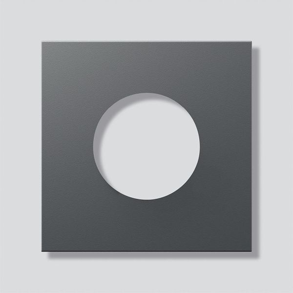 Sonderartikel: Siedle ACM671/673/678-...,BCM65x-...,CM61x-...DG Blendrahmen Dunkelgrau-Glimmer 200048701-00