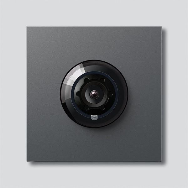 Siedle CM618-02DG Systemfreie Kamera 180 für Siedle Vario Dunkelgrau-Glimmer 200049359-01