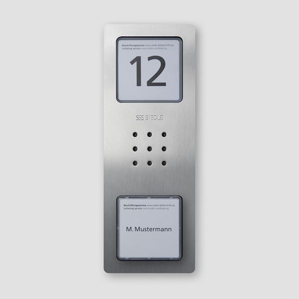 Siedle CA812-1E Audio-Türstation Siedle Compact Edelstahl gebürstet 210008748-00