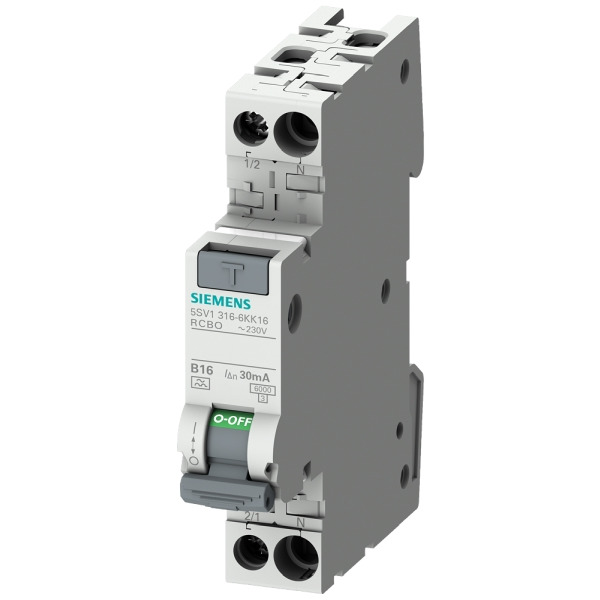 Siemens 5SV1316-6KK10 FI/LS-Schalter 6kA TypA 30mA B10