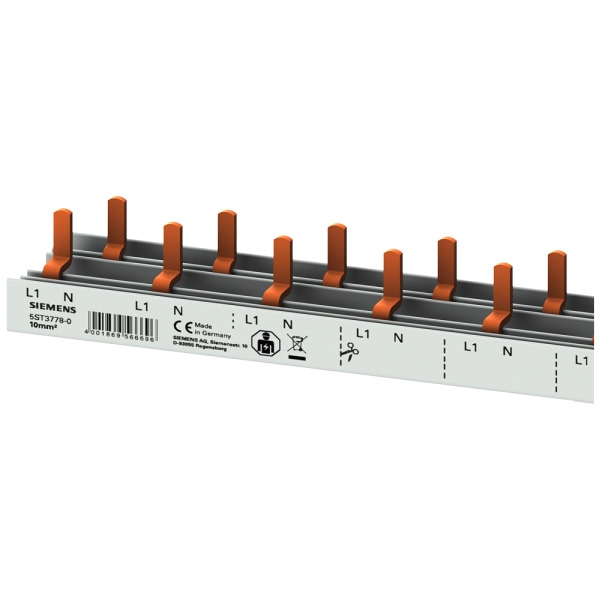 Siemens 5ST3778-0 Stiftsammelschiene 10mm² 1000mm schneidbar