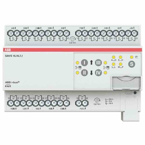 ABB SAH/S16.16.7.1 Schalt-/Jalousieaktor 16fach 16 A REG 2CDG110251R0011