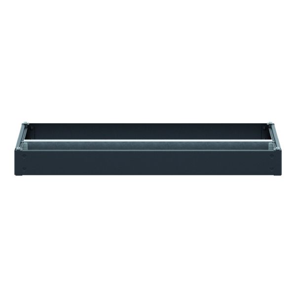 Striebel & John TZX410 Sockel 100mm für TwinLine X T400/H100/B1050mm pulverb. RAL 9005 2CPX010986R9999