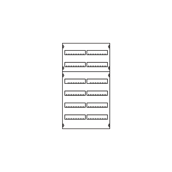 Striebel & John 2V2A Reiheneinbaugeräte-Modul Reihenabstand 125mm 6RE / BH2 2FB 2CPX037623R9999